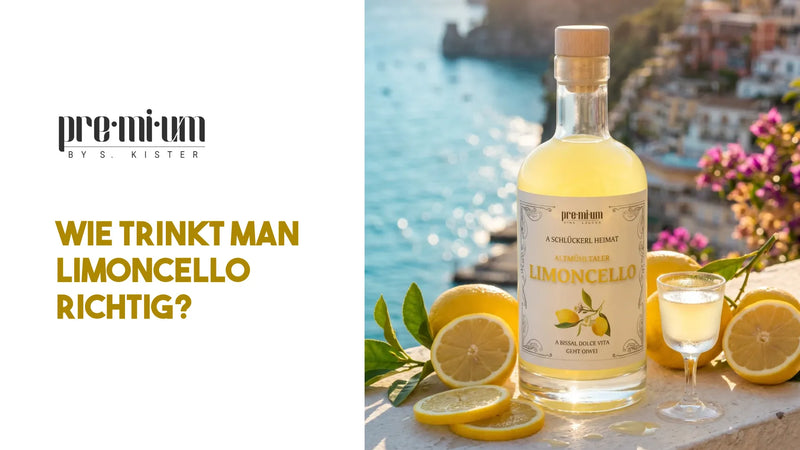 Wie trinkt man Limoncello richtig?