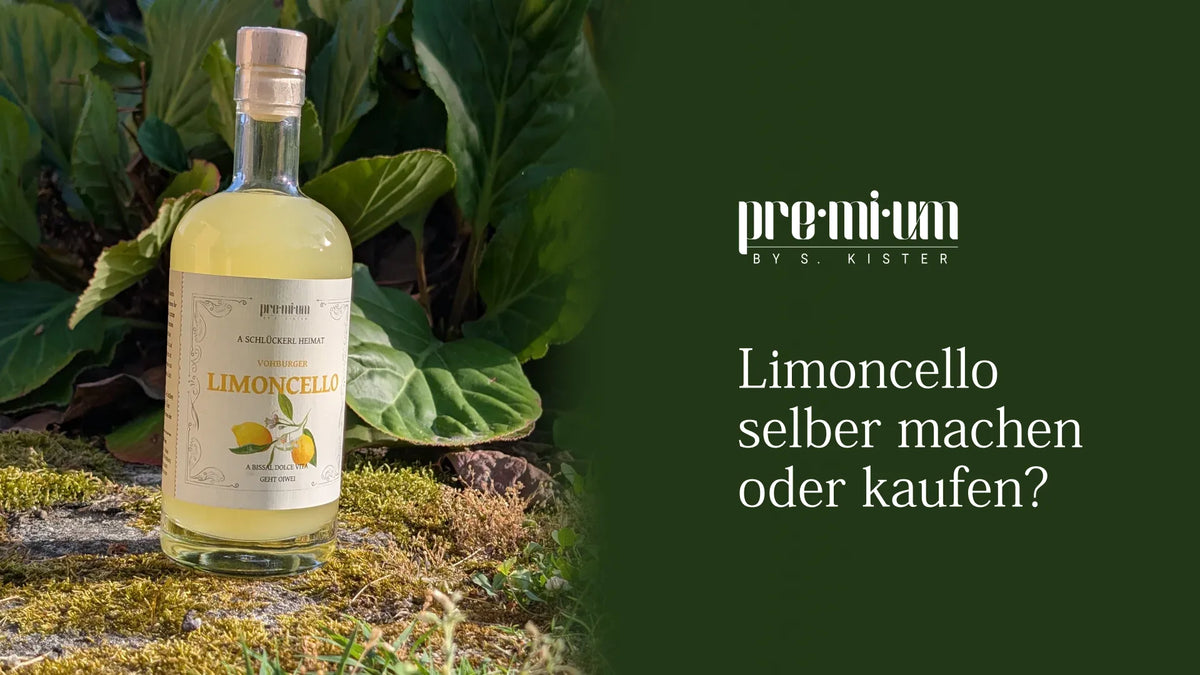 Limoncello selber machen oder kaufen?