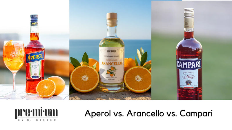 Aperol vs. Arancello vs. Campari