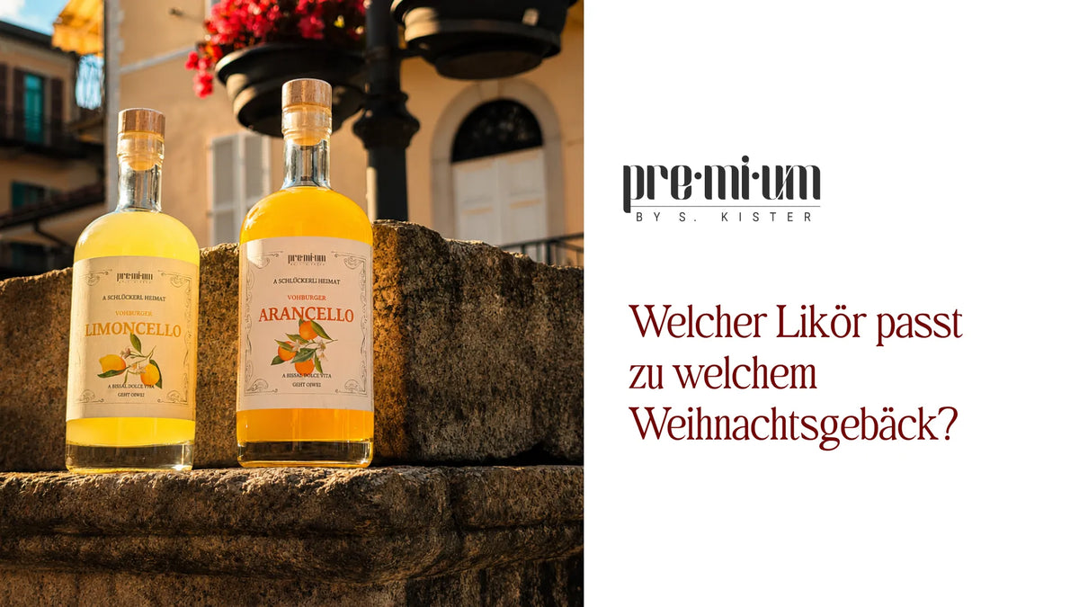 Welcher Likör passt zu welchem Weihnachtsgebäck?