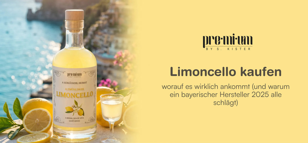 Premium Limoncello kaufen worauf es wirklich ankommt (und warum ein bayerischer Hersteller 2025 alle schlägt)