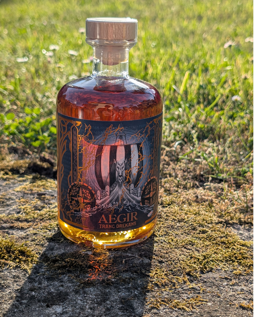 Aegir Rum - Premium Rum mit würziger Eleganz und fruchtiger Tiefe (Bio-Zutaten)