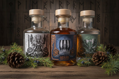 Nordic Naturals Tasting Set – 3 × 0,2 L | Vodka · Gin · Rum